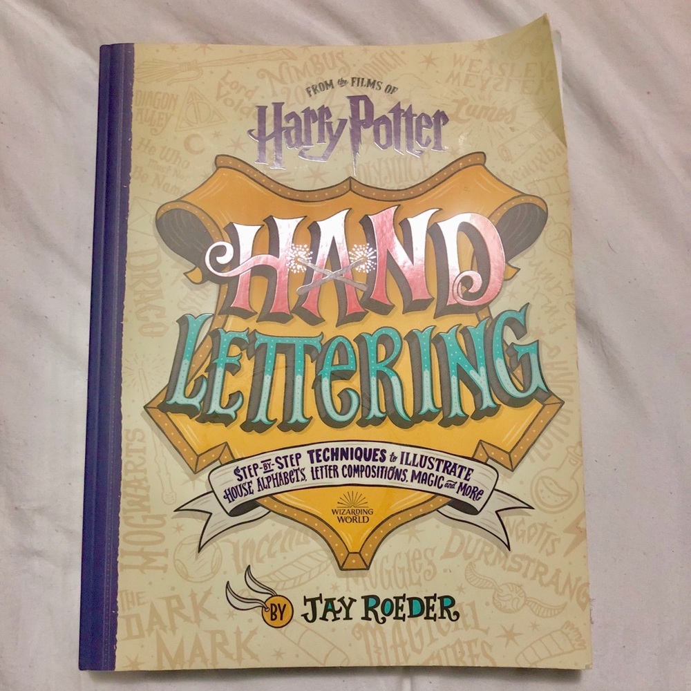 Harry Potter Hand Lettering Book